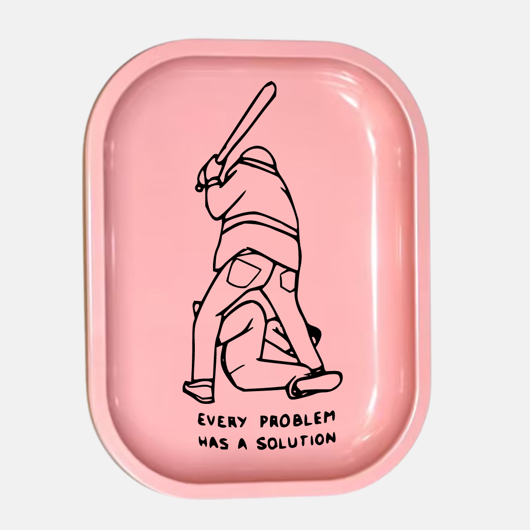 Tablett "Every problem has a solution"