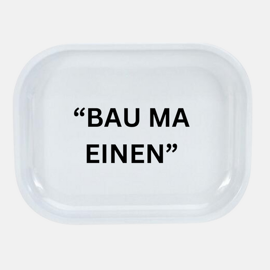 Tablett "Bau ma einen"